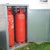 Single door storage box
